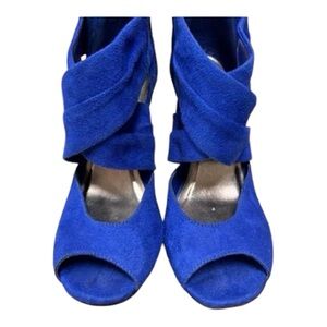Miss Bisou Cardinal Blue Heels
